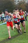 Richard Goodman 1039 and Jonathan Hay during the senior mens Liverpool Cross Challenge. David T. Hewitson/Sports for All Pics
